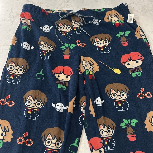 Wizarding World Harry Potter Women’s Pajama Bottoms Joggers Characters Medium - Picture 6 of 16